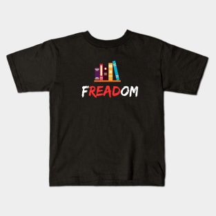 Read and get the freadom! Kids T-Shirt